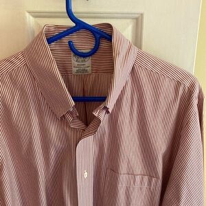 Brooks Brothers Long Sleeve Button Down Dress Shirt